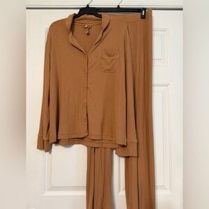SKIMS Women's Tan Pajama Set
